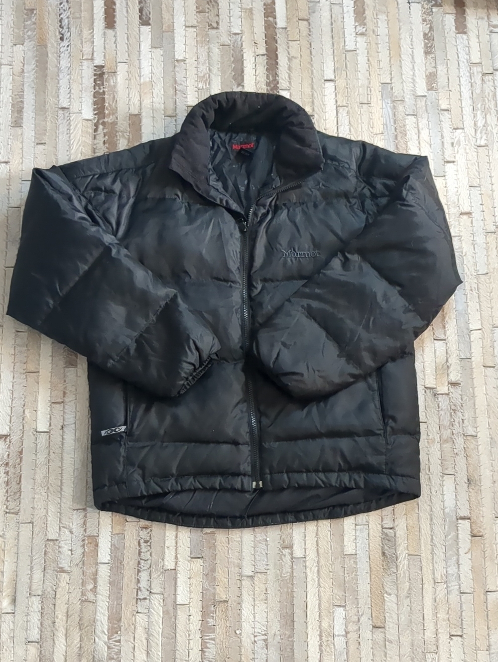 Marmot Men's L Guides Black Puffer Jacket